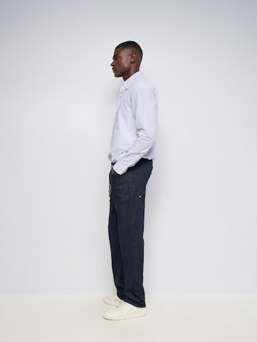 Salsa Jeans Regular Broek in Blauw