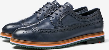 Mocassin LLOYD en bleu : devant