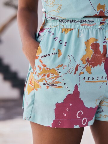 Next Regular Shorts in Blau