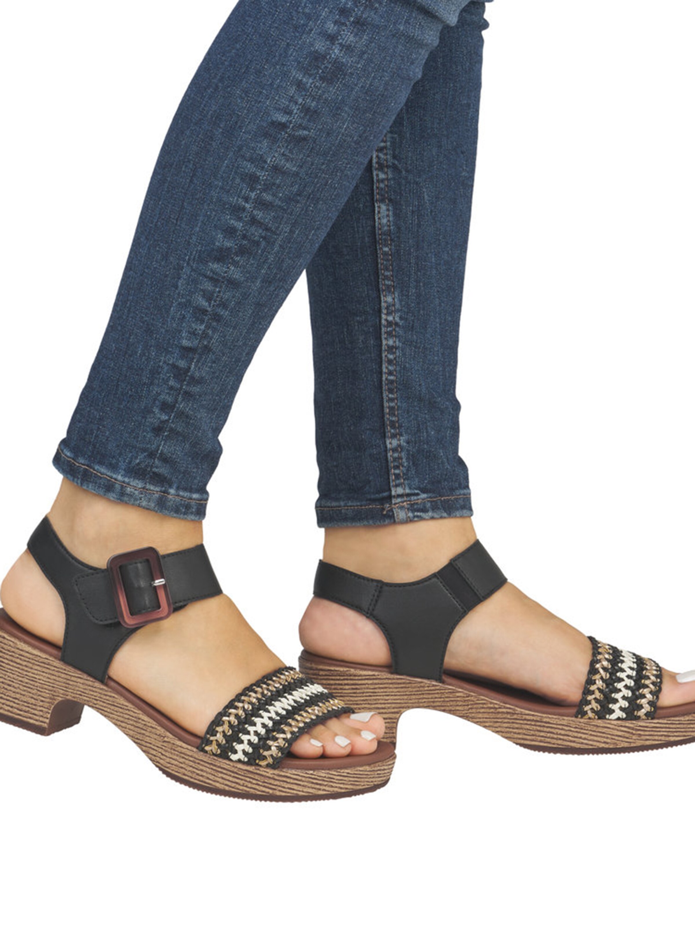 REMONTE Sandaal, värv must