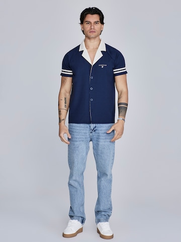 Maglietta di SikSilk in blu