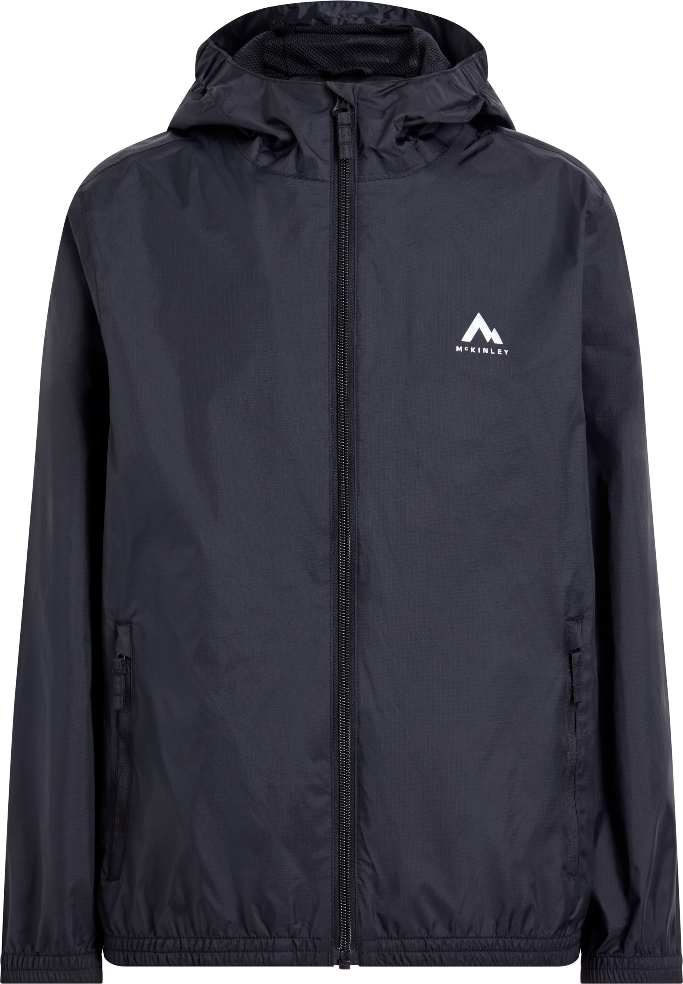MCKINLEY Sportjacke in Schwarz: Vorderseite