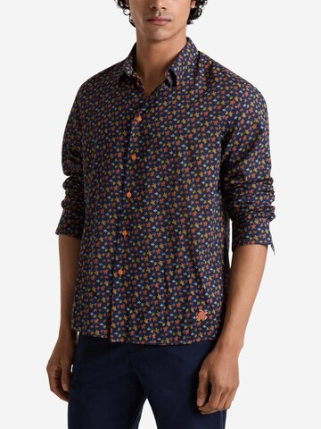 Coupe regular Chemise Vilebrequin en orange