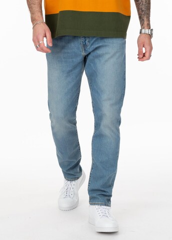 LEVI'S ® Skinny Jeans 'Skinny Taper' in Blauw: voorkant