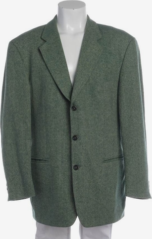 BOSS Black Suit Jacket in L-XL in Green: front
