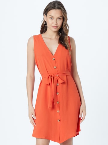 ABOUT YOU Summer dress 'Juna' in Orange: front
