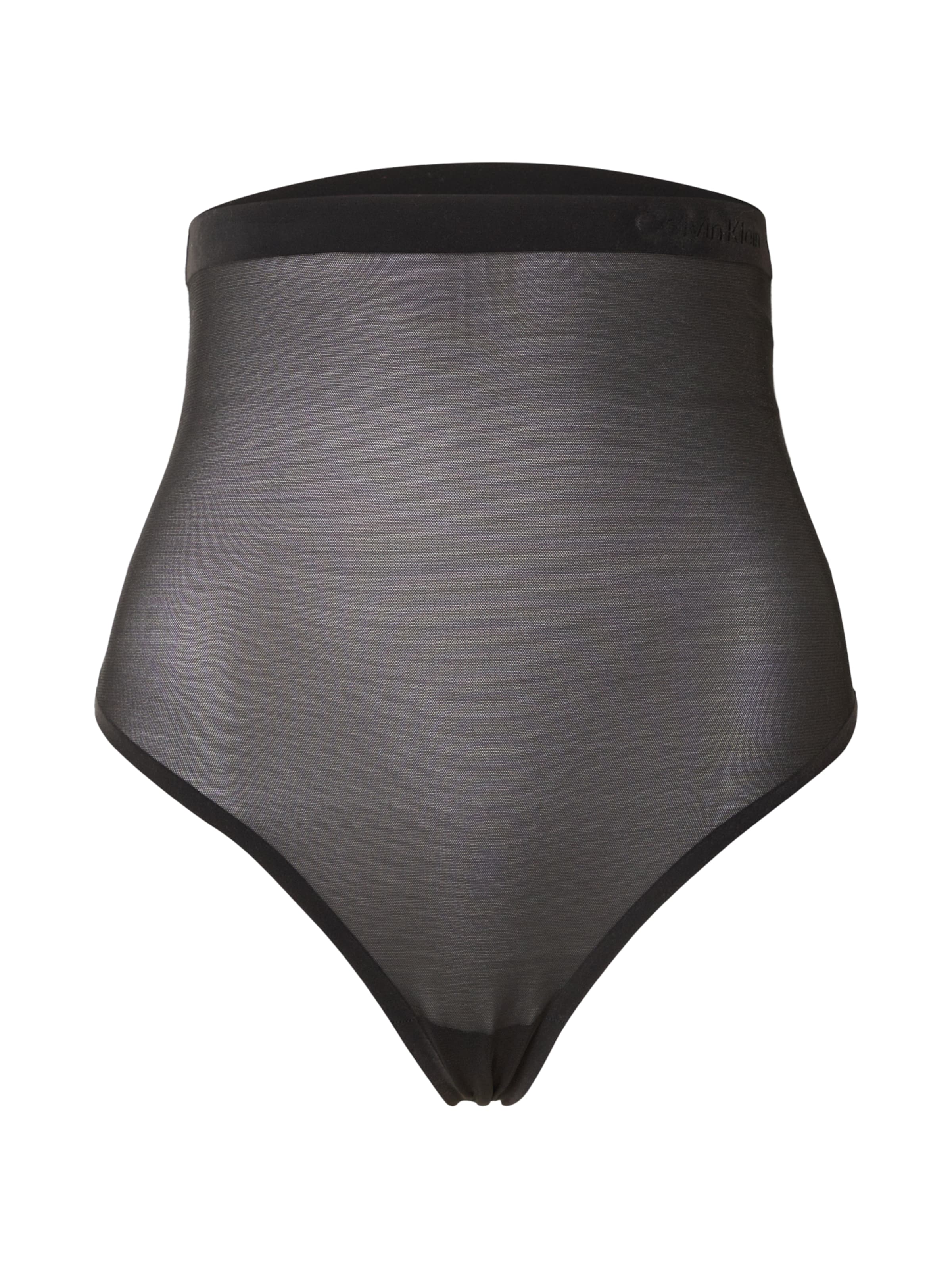 Calvin Klein String in Zwart: voorkant