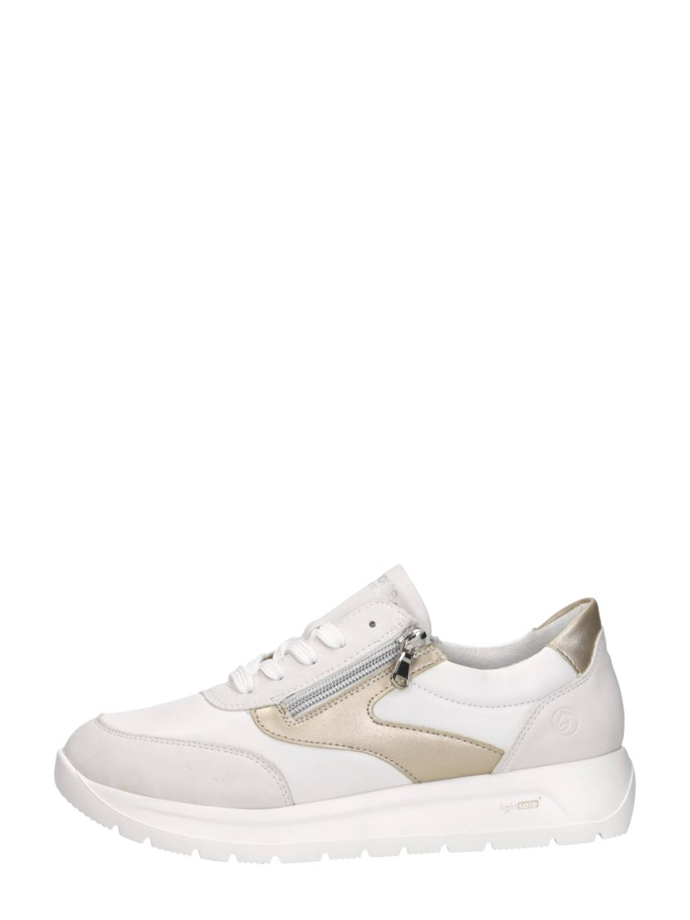Chaussure à lacets 'Veterschoenen Laag' REMONTE en blanc : devant