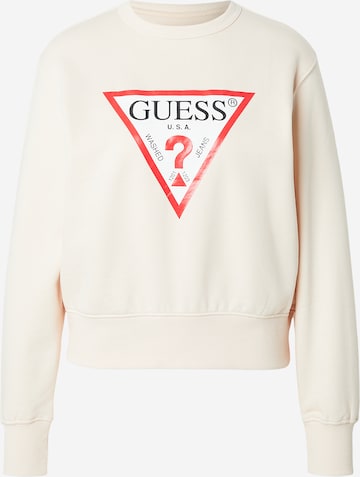 Felpa di GUESS in beige: frontale