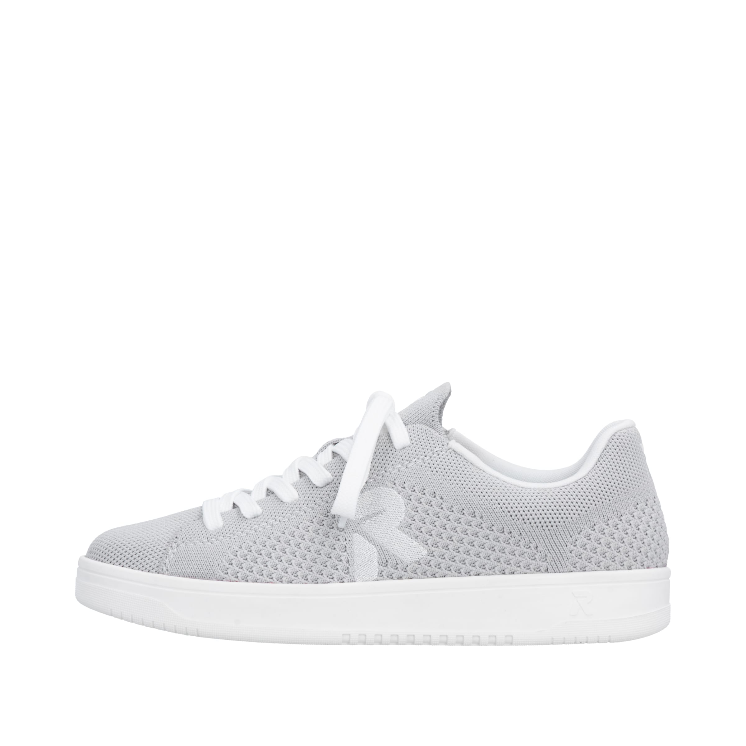 Baskets basses Rieker Sport en gris : devant