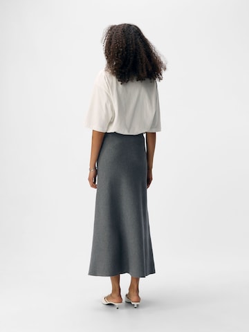 OBJECT - Falda 'REYNARD' en gris