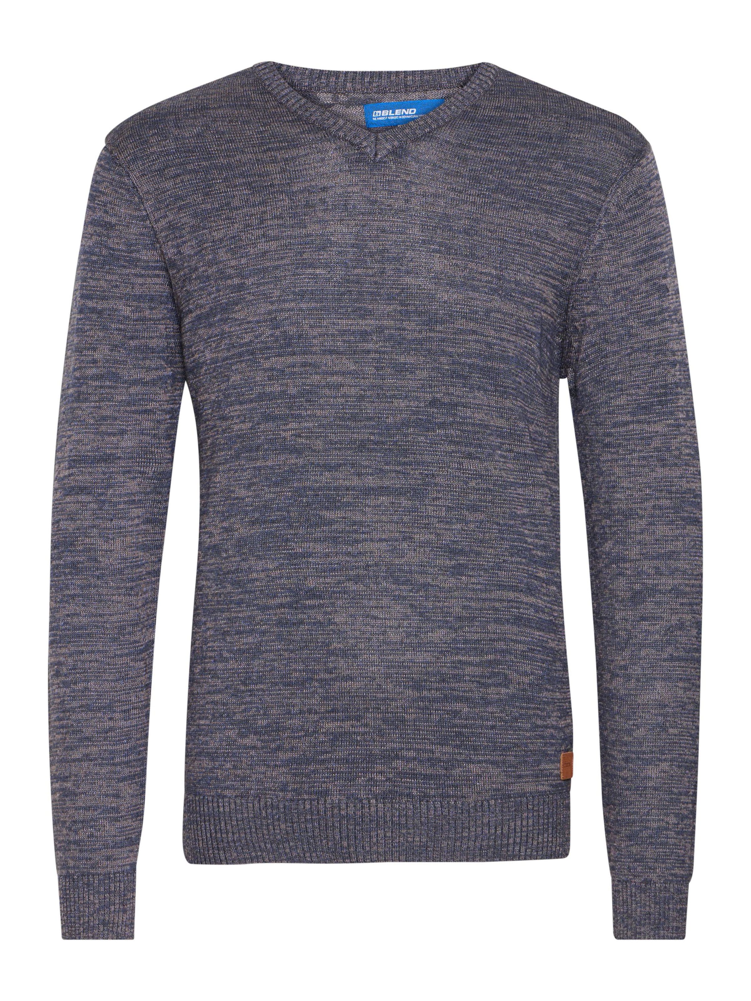 Pull-over 'Dansel' BLEND en bleu : devant