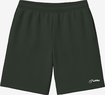 Prohibited Pants in Green: front