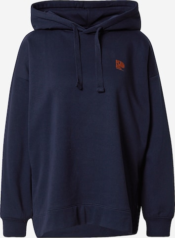 TOM TAILOR DENIM Sweatshirt in Blue: front