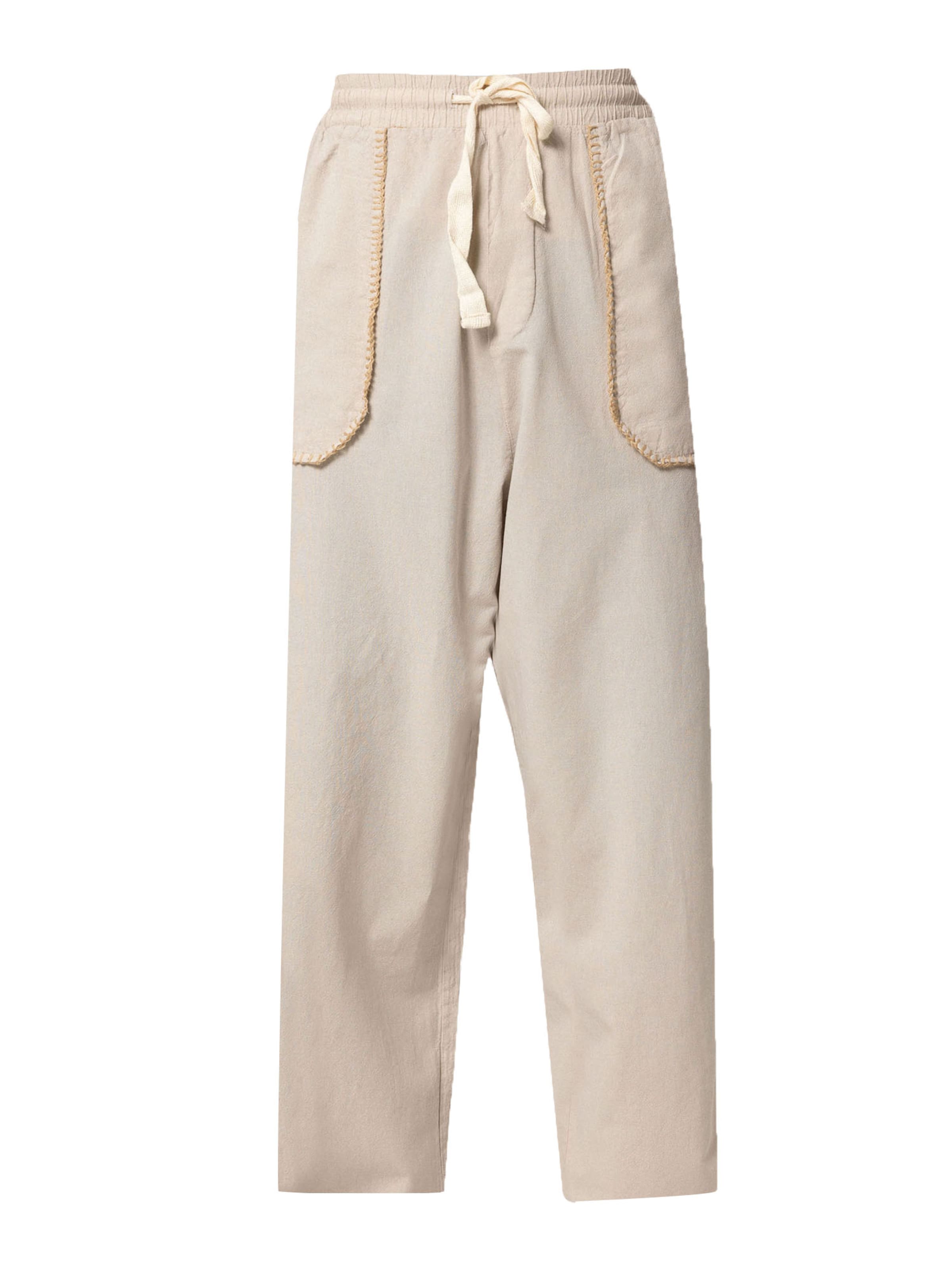 Pantalon 'Savannah ' VAMOS CLO en beige : devant