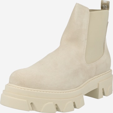 STEVE MADDEN Chelsea Boots 'Mixture' in Beige: predná strana