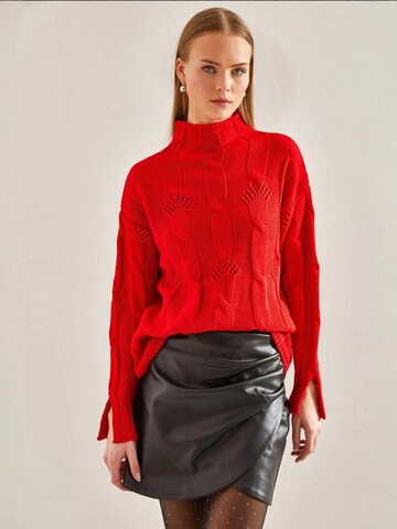 Pullover 'Pullover' di Bianco Lucci in rosso