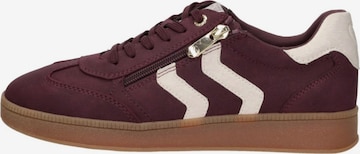 MARCO TOZZI Sneakers laag 'Sneakers Laag' in Rood: voorkant