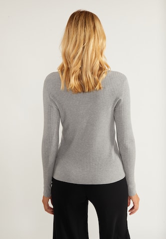 usha BLACK LABEL Sweater 'Nowles' in Grey