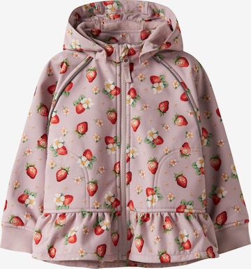 NAME IT Välikausitakki 'NMFALFA08' värissä lila: etupuoli