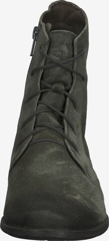 THINK! Lace-Up Ankle Boots in Green