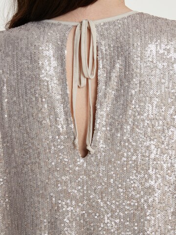 Ana Alcazar Kleid ' Tadyra ' in Silber