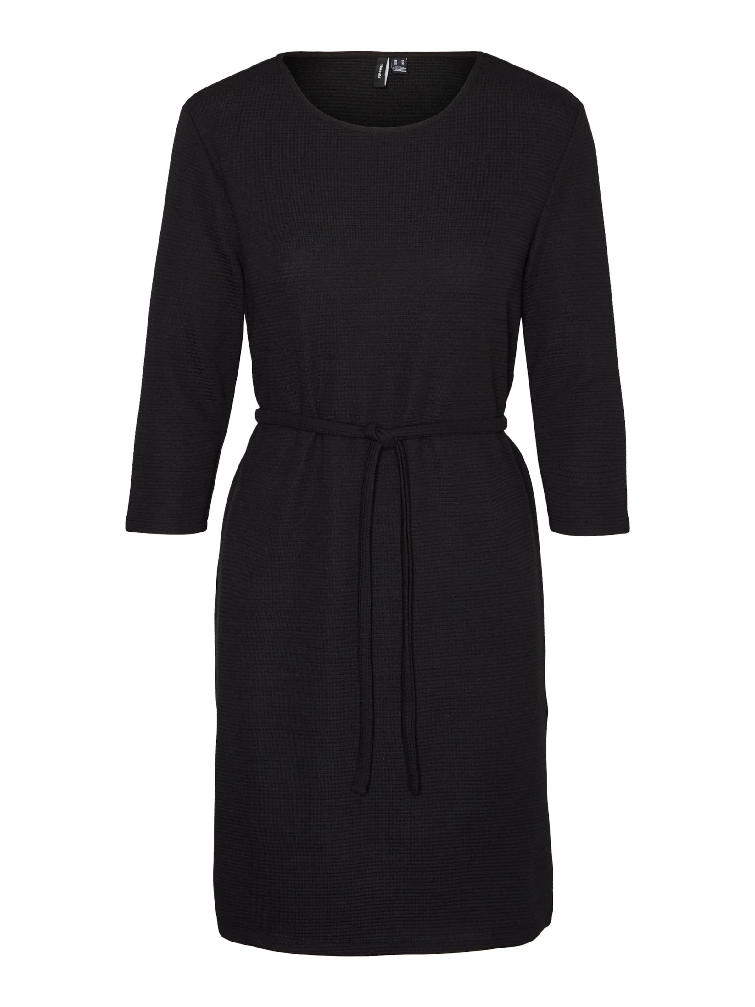 VERO MODA Jurk 'CINA' in Zwart: voorkant