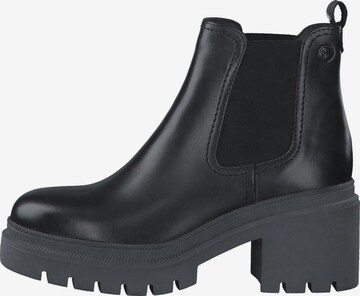 TAMARIS Chelsea boots in Zwart