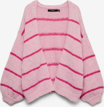 Cardigan 'VMMaybe' VERO MODA en rose : devant