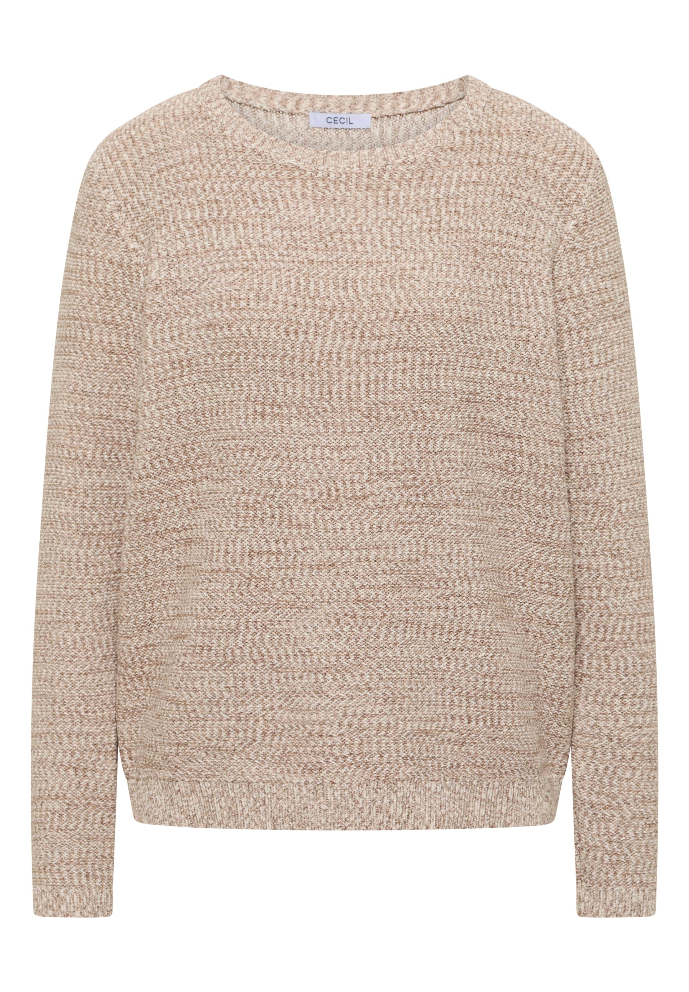 CECIL Sweater in Brown: front