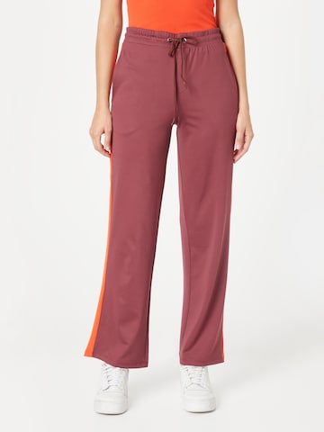 Wide Leg Pantalon LOOKS by Wolfgang Joop en rouge : devant