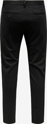 Only & Sons Regularen Chino hlače 'Markus' | črna barva