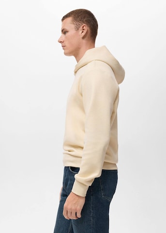 MANGO MAN Sweatshirt 'Bono' in Beige