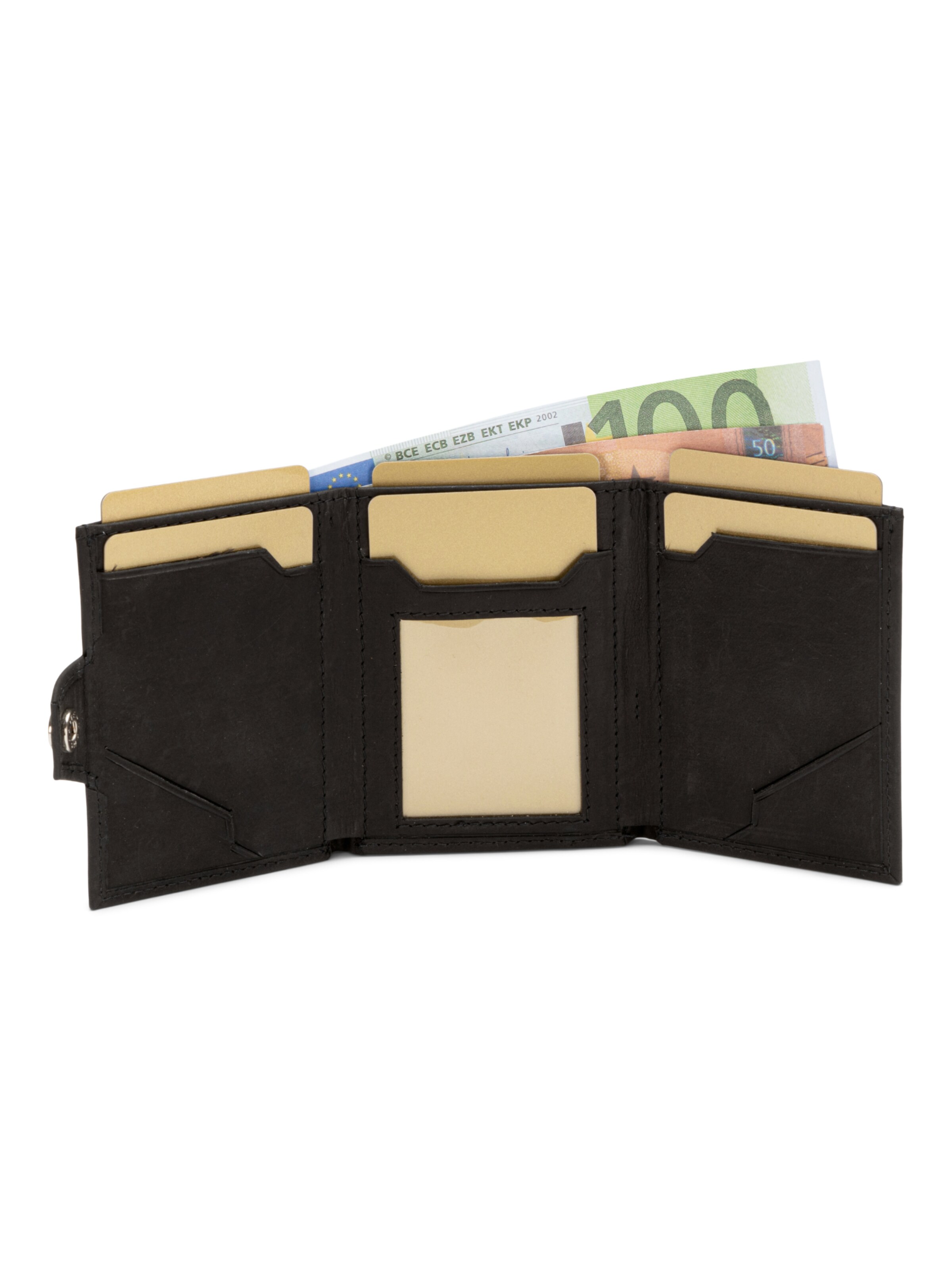 Porte-monnaies 'Genius' SERASAR en noir