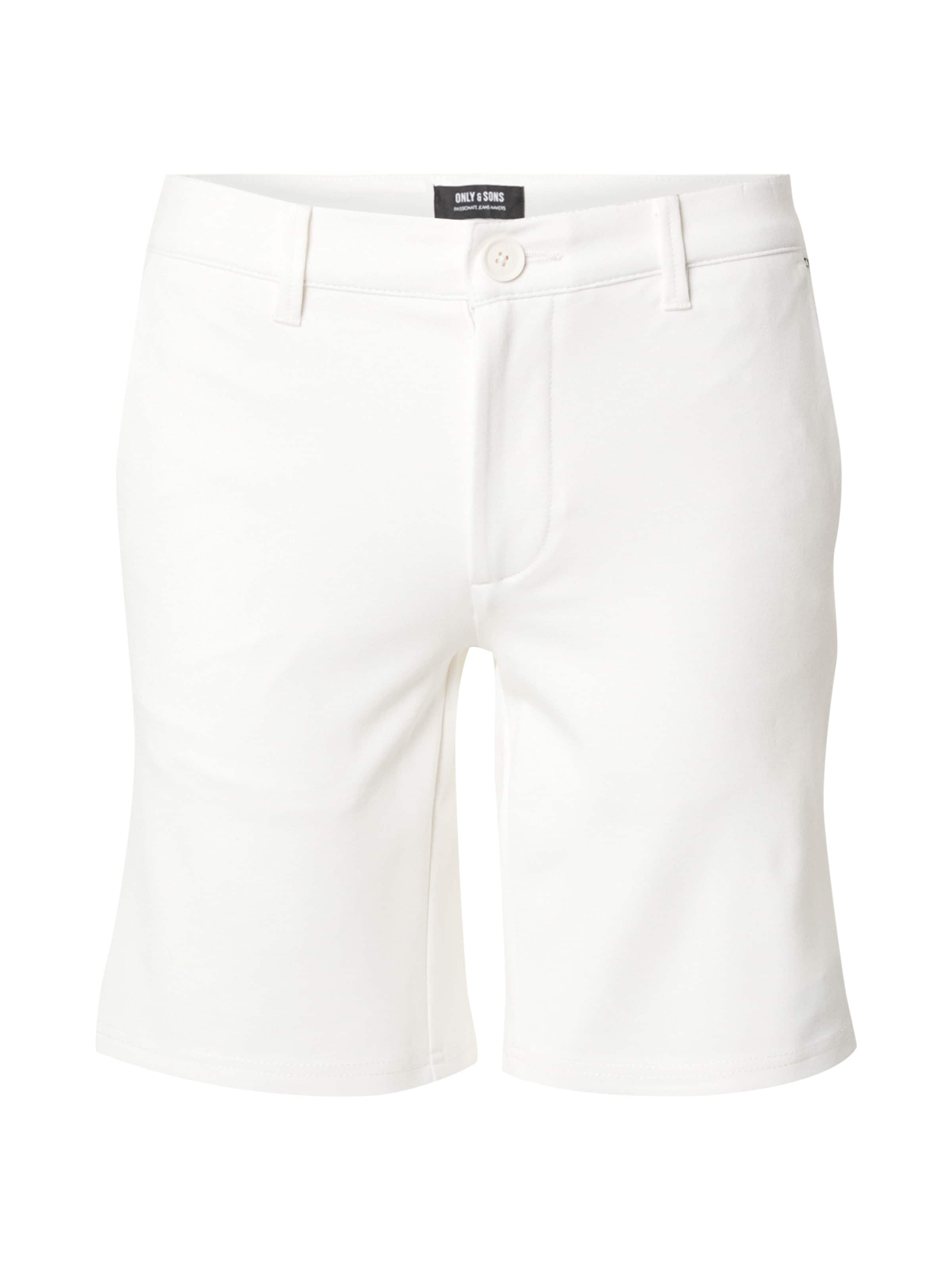 Only & Sons Chinosy 'ONSMARK' w kolorze biały: przód