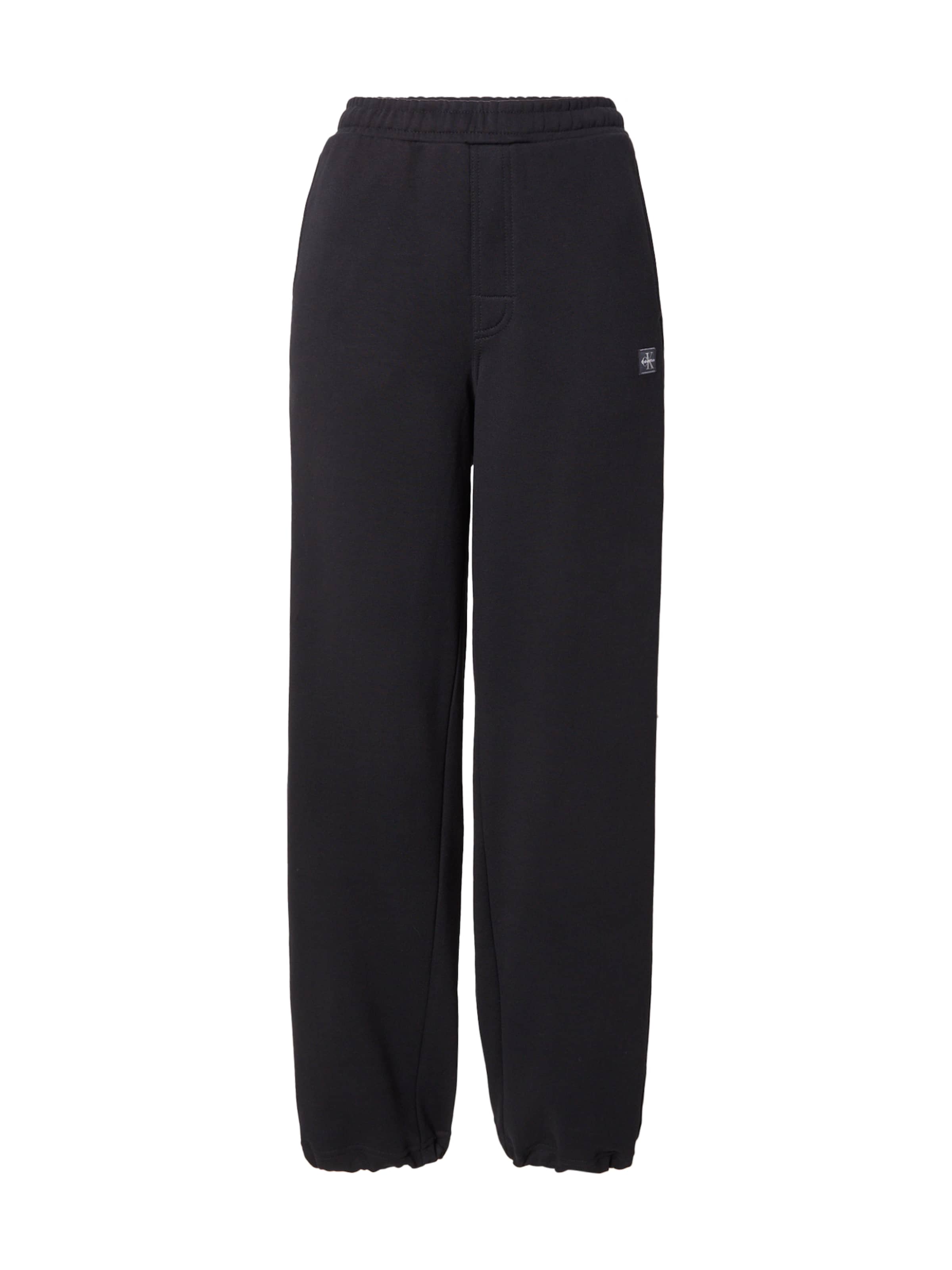 Calvin Klein Jeans Nohavice - Čierna: predná strana