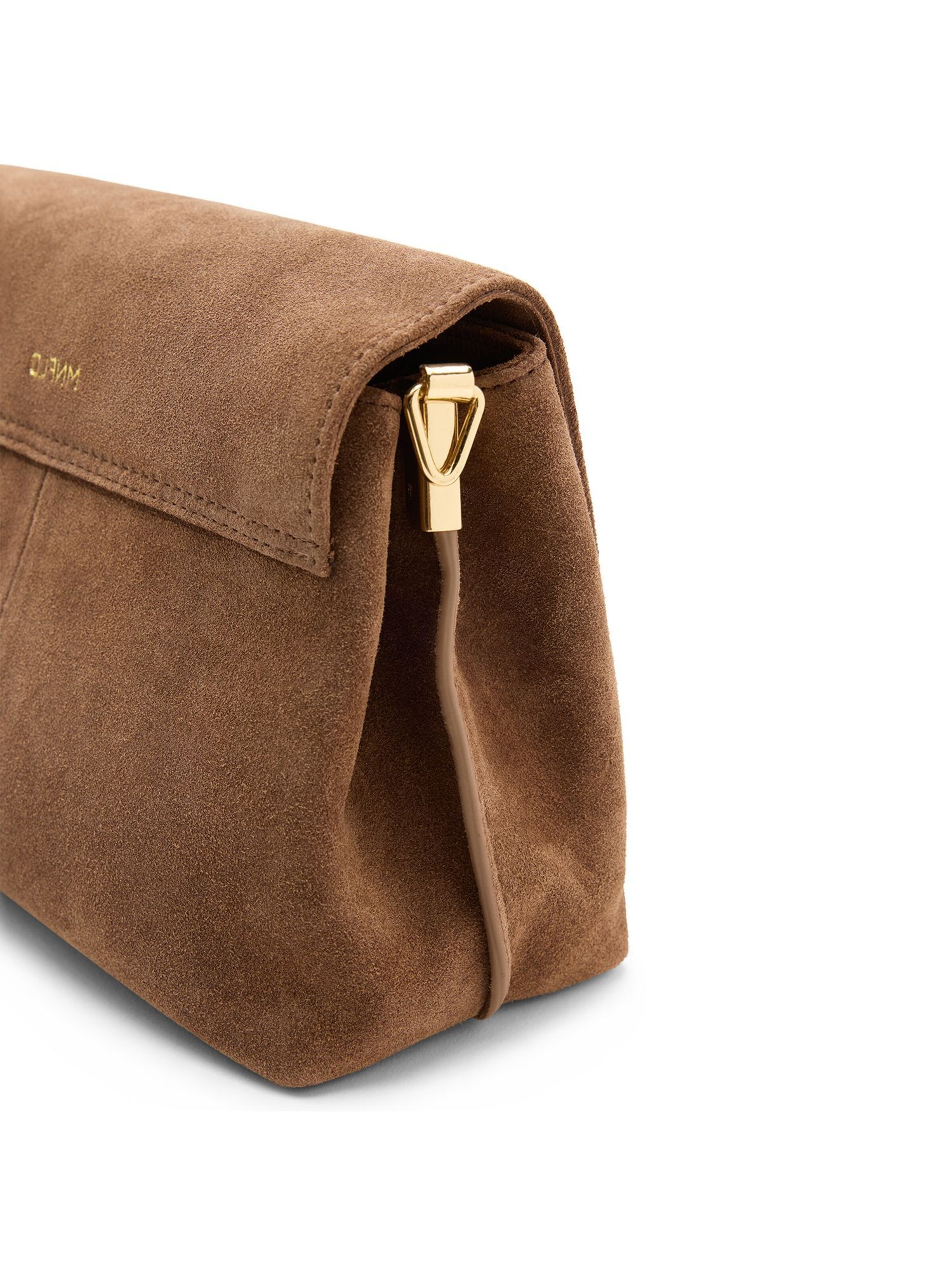 MANFIELD Schoudertas in Bruin