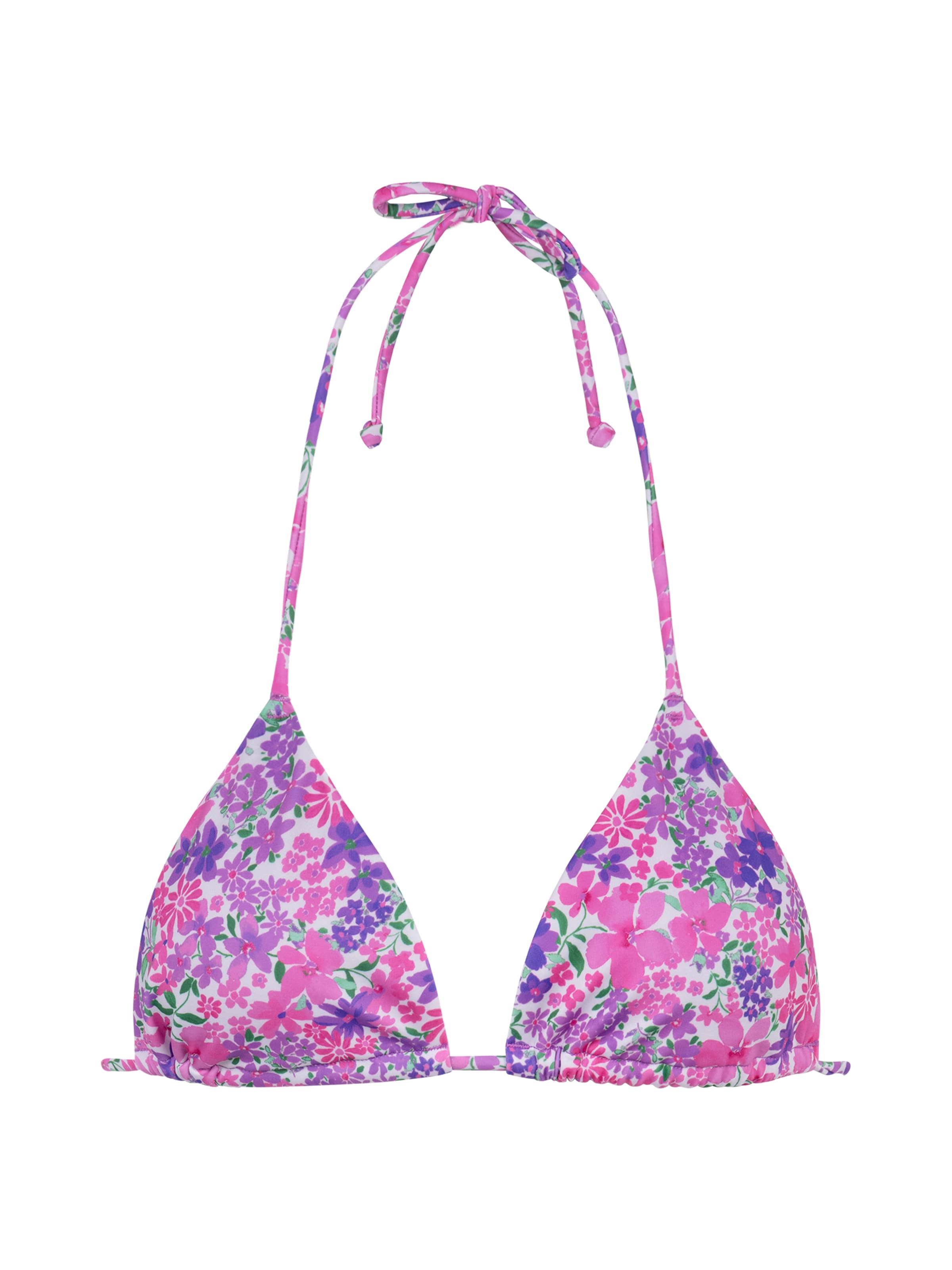 Triangle Hauts de bikini Dorina en violet : devant
