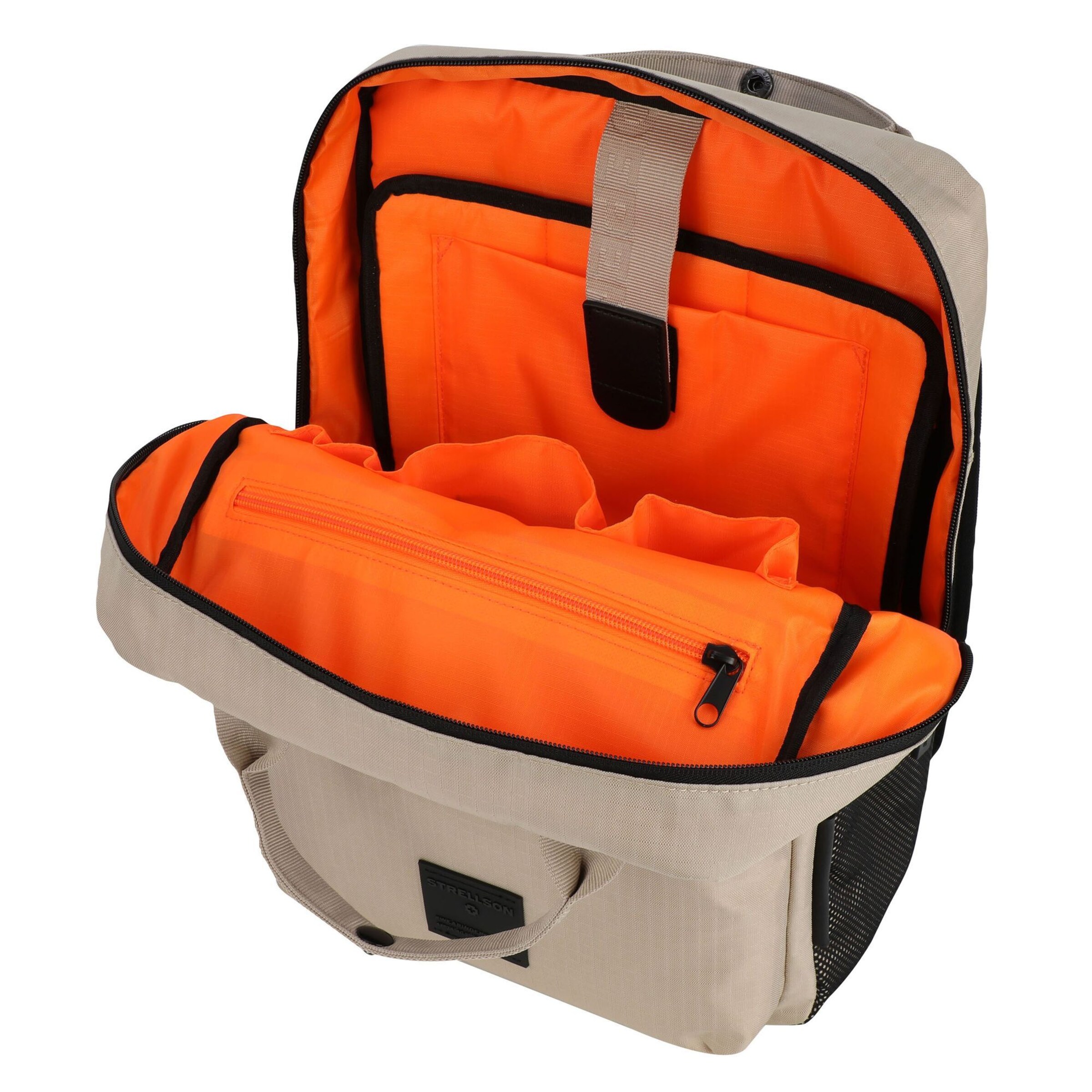 STRELLSON Rugzak 'Northwood RS Josh' in Beige