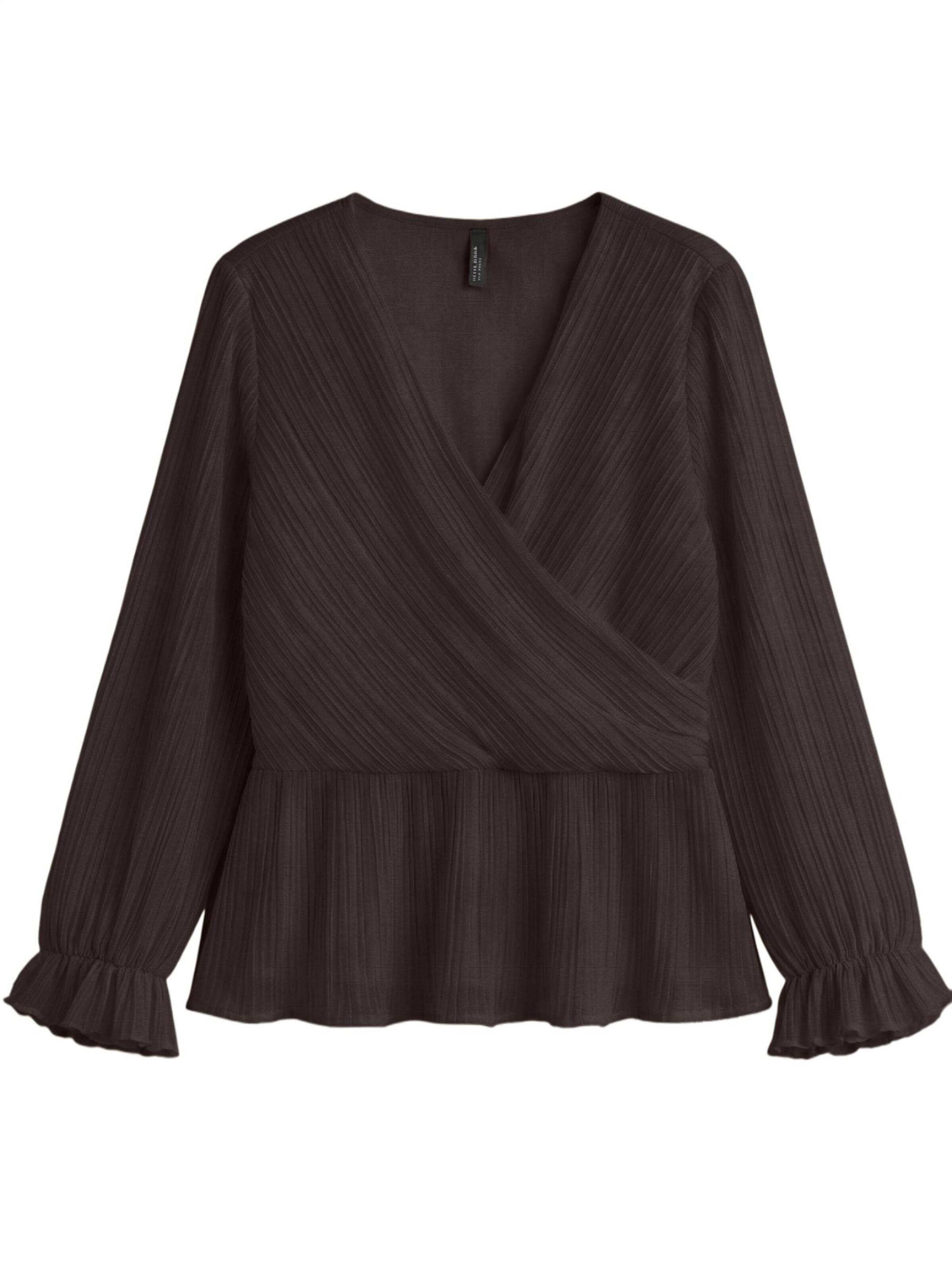 VERO MODA Bluse 'VMDora' in Braun: Vorderseite