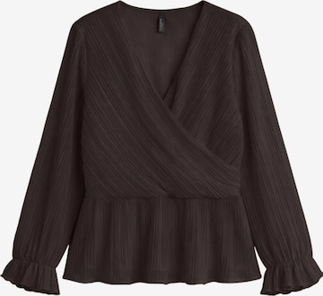 Chemisier 'VMDora' VERO MODA en marron : devant
