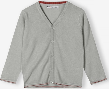 MINOTI Pletená bunda – šedá: přední strana