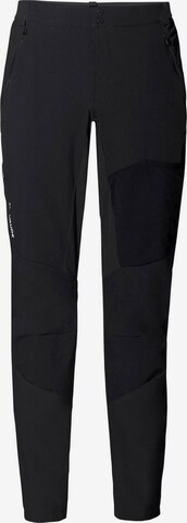 VAUDE Tapered Outdoor Pants 'Scopi III' in Black: front