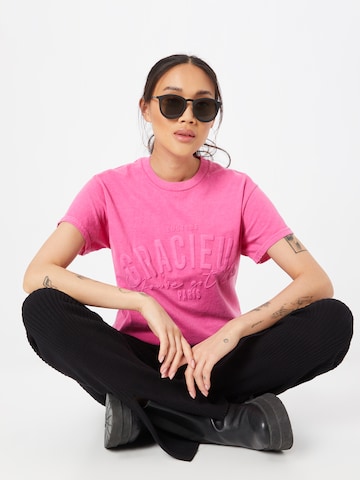 River Island T-Shirt 'GRACIEUX' in Pink