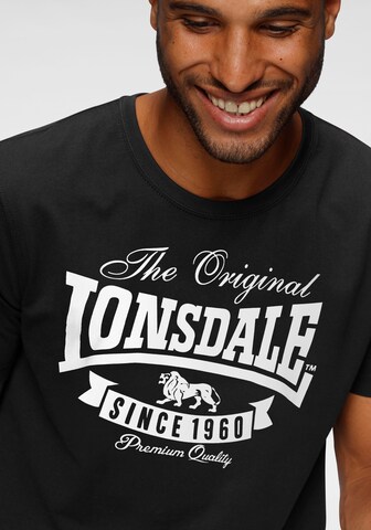 LONSDALE Shirt in Red