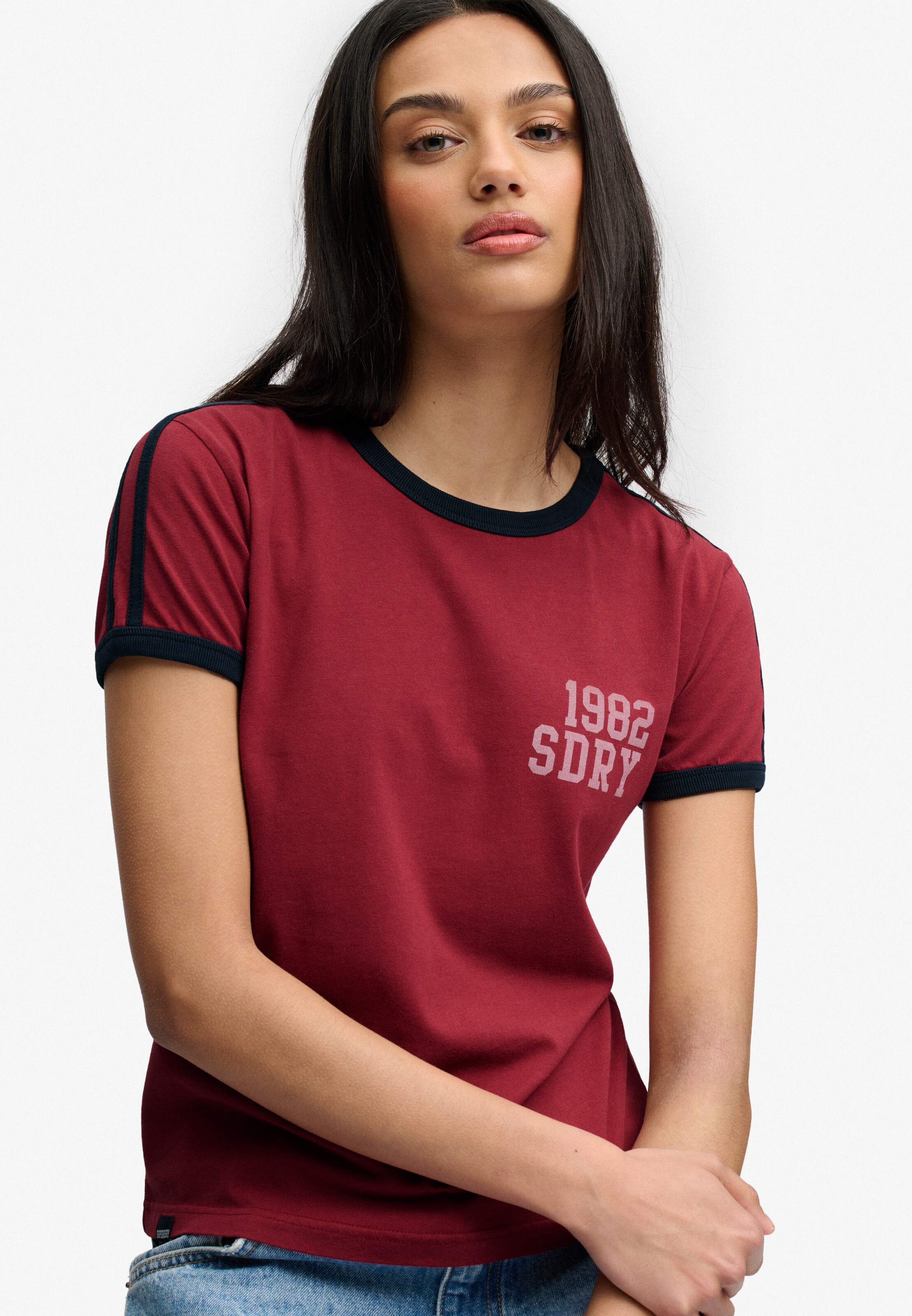 Superdry & Co T-Shirt in Rot