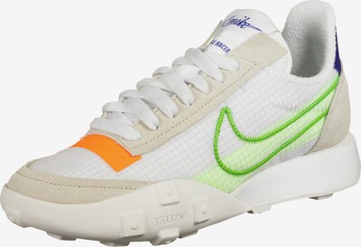 Nike Sportswear Chaussure de sport 'Waffle Racer 20' en beige / bleu / vert / orange / blanc, Vue avec produit