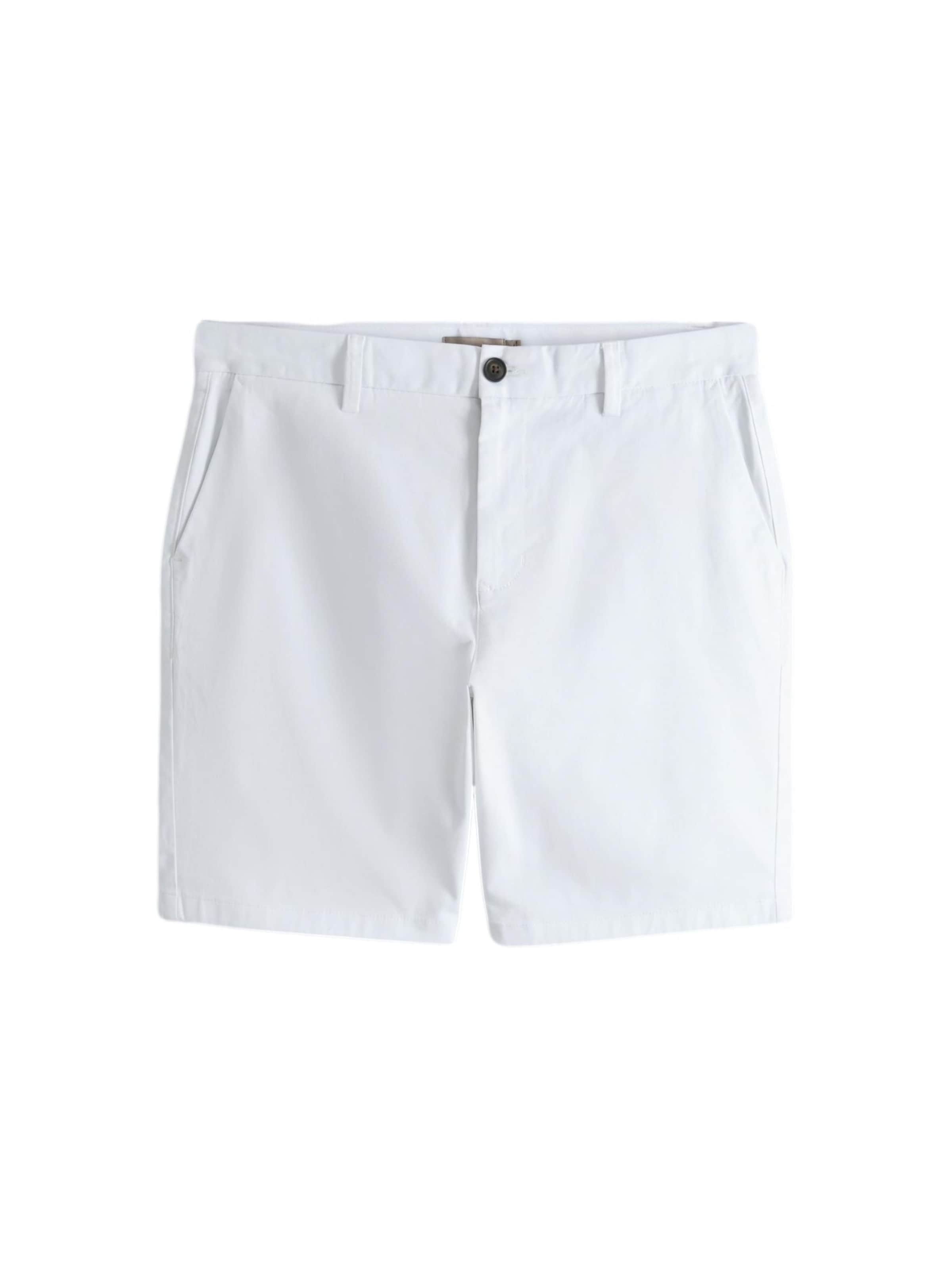 Next - regular Pantalón en blanco: frente