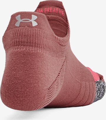 UNDER ARMOUR Athletic Socks 'Breathe' in Pink