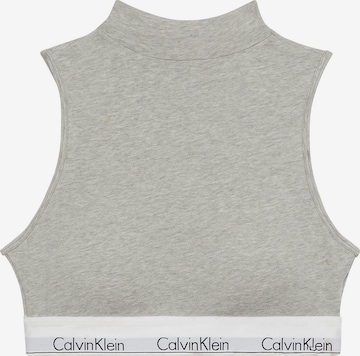 Calvin Klein Bralette Bra in Grey: front